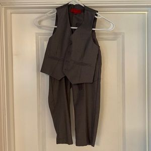 Boys vest with pants